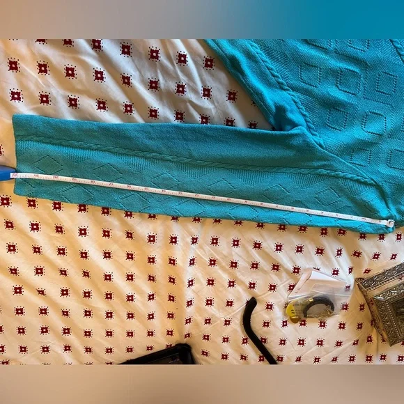 St John Diamond Knit Pullover top - Picture 5 of 7